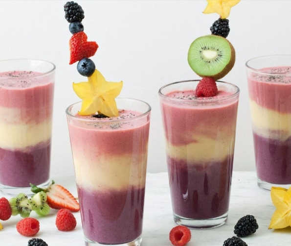 Giảm cân bằng smoothies