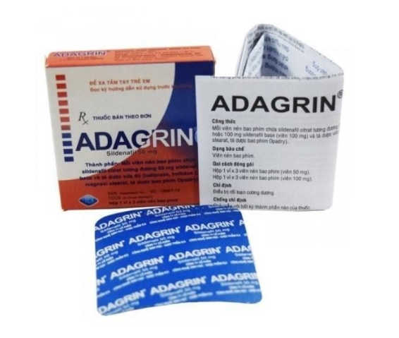 Thuốc Adagrin 50mg Có Tác Dụng Gì? Giá Bao Nhiêu Và Bán Ở Đâu?