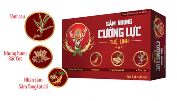 Sâm Nhung Cường Lực Tuệ Linh